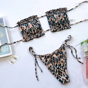 Stilla | Fald Bandeau Badedragt Online