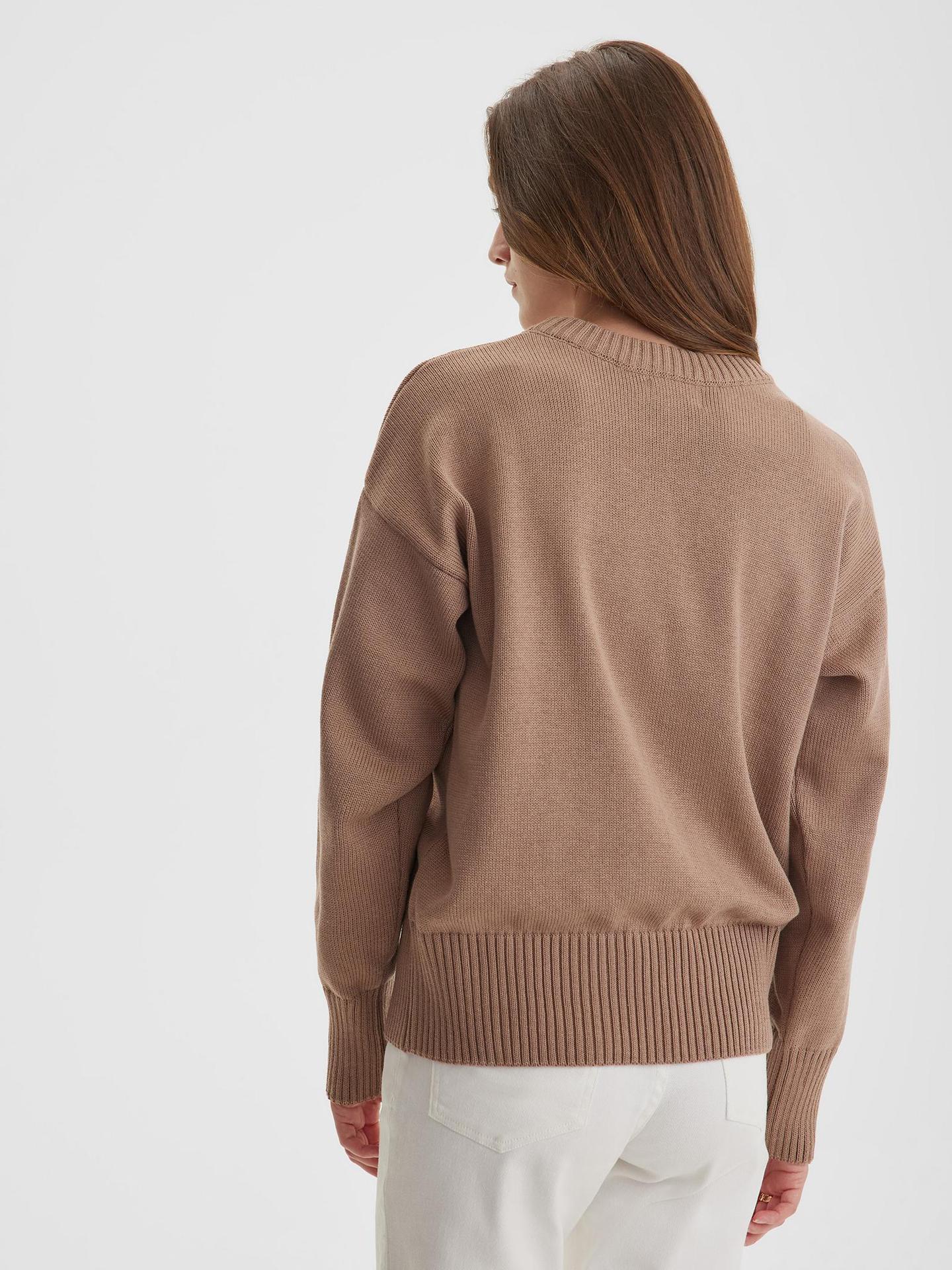 Stilla | Klassisk Trøje Med Rund Hals