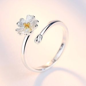 Stilla | Ring Blomst Retro (sølv)