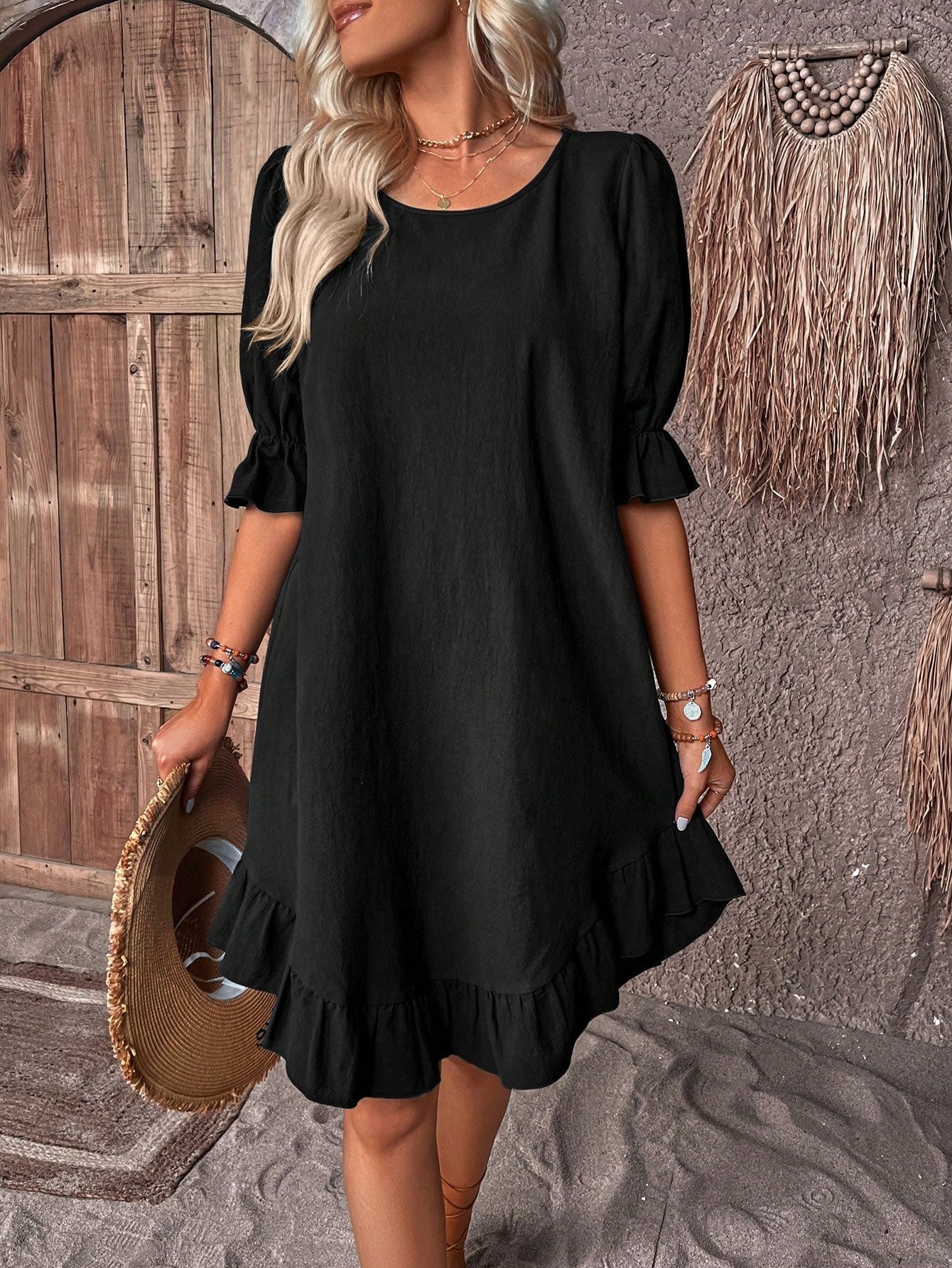 Stilla | Chic Elegant Midi Kjole