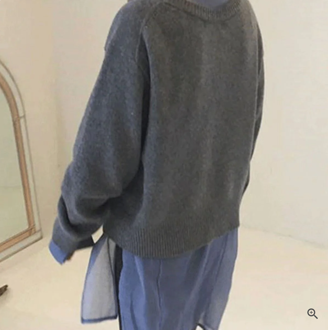 Stilla | Asymmetrisk Cashmere Strikjakke Med Eksklusive Knapper