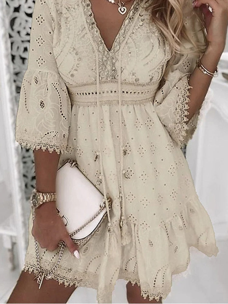Stilla | Boho Ibiza Kjole Levere
