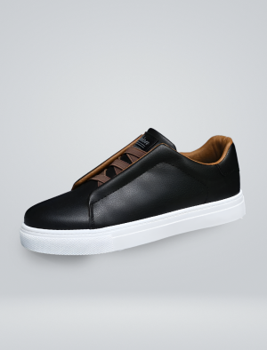 Stilla | Høj Kvalitet Hvid Herresneaker i Læder
