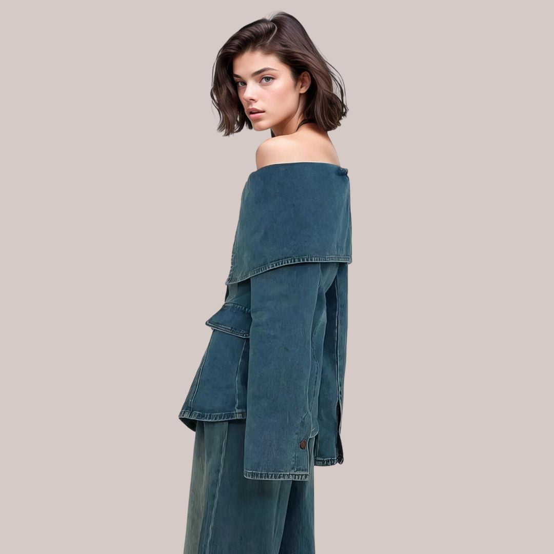 Stilla | Moderigtig Jeansjakke