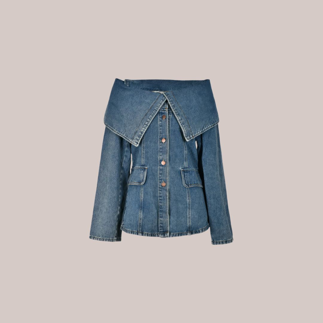 Stilla | Moderigtig Jeansjakke