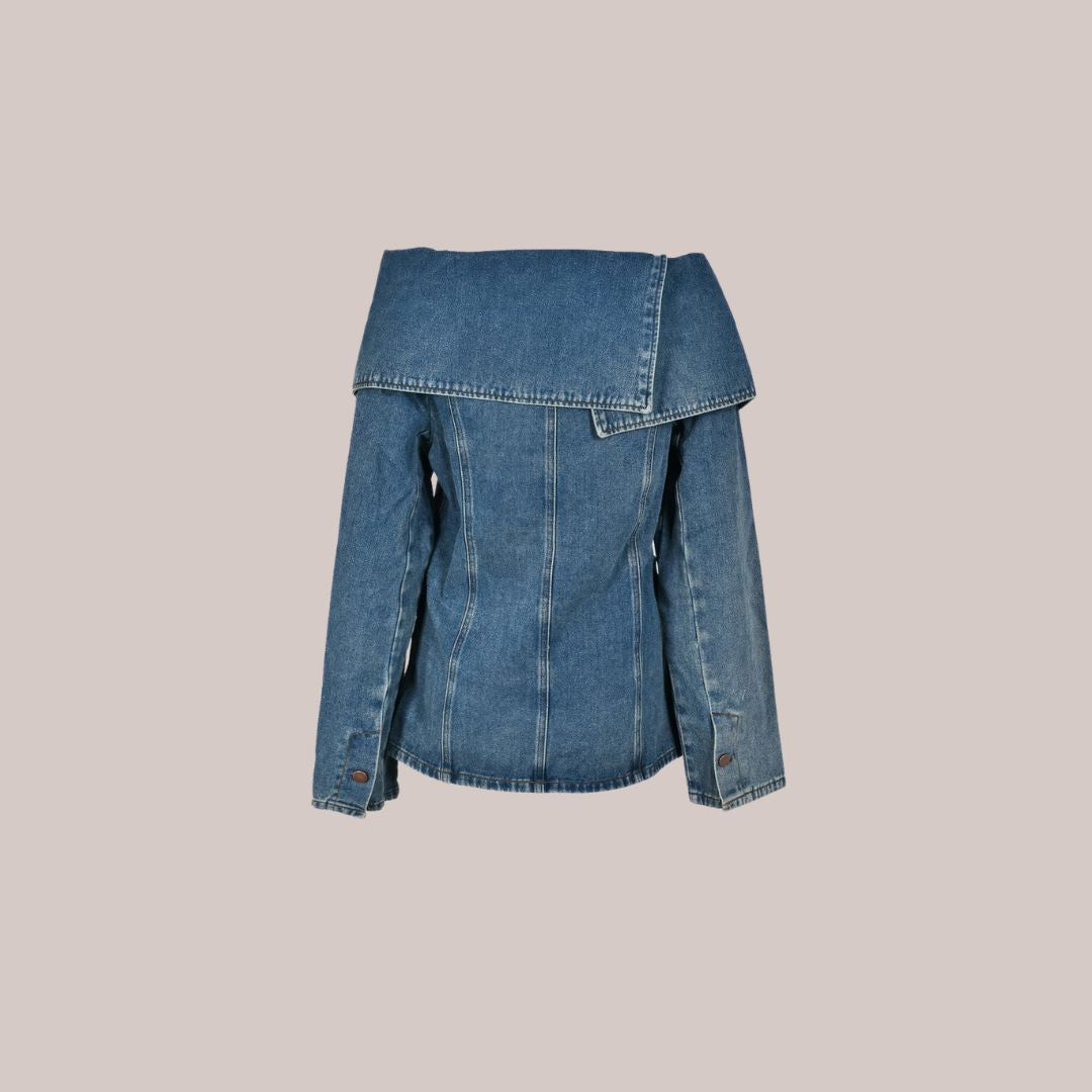 Stilla | Moderigtig Jeansjakke
