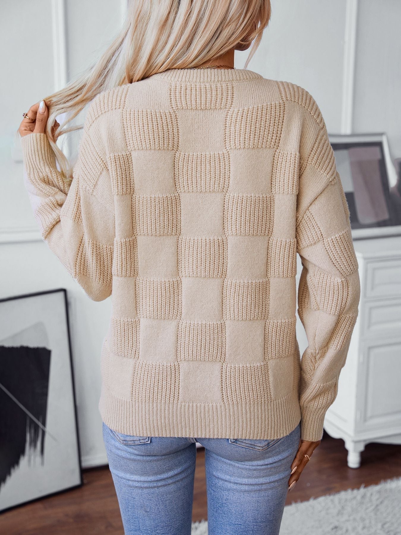 Stilla | Pullover i hyggelig strik med rund halsudskæring