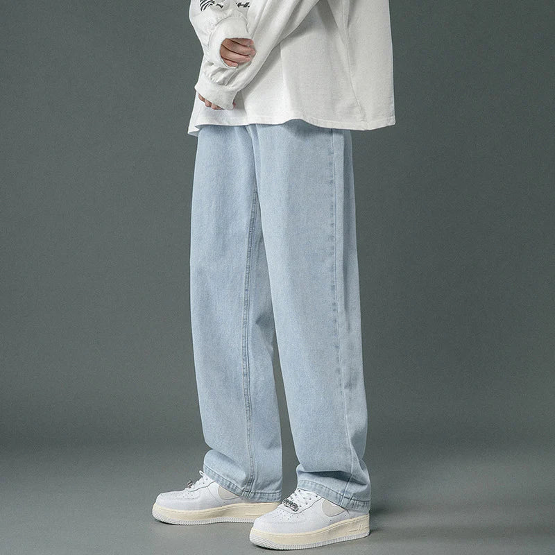 Stilla | Retro Denim Baggy Bukser