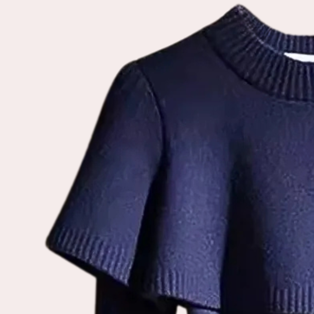 Stilla | Sofistikeret Sweater Med Bælte Til Kvinder Online Hot Salg