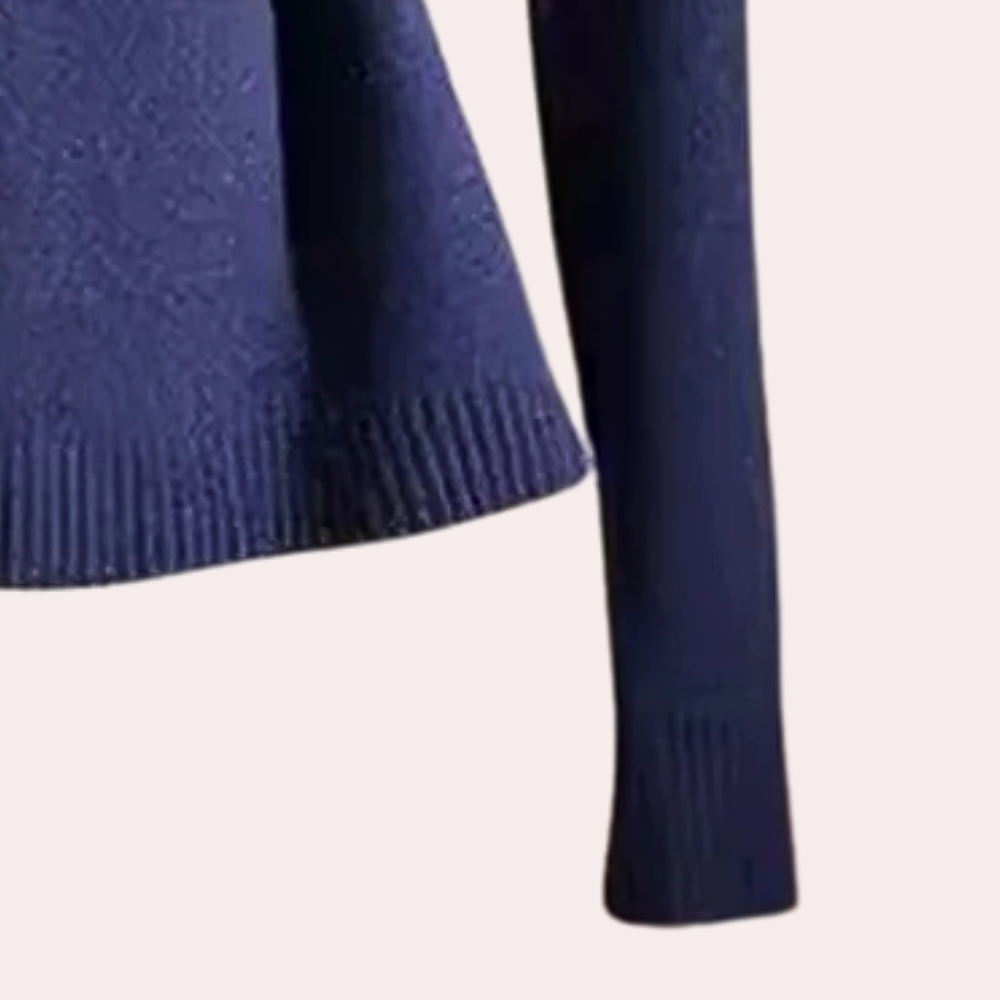 Stilla | Sofistikeret Sweater Med Bælte Til Kvinder Online Hot Salg