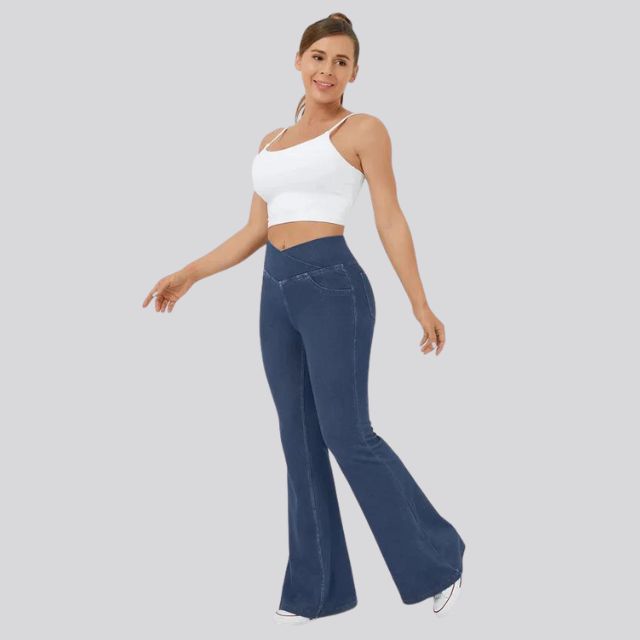 Stilla | Tætsiddende Flare Leggings