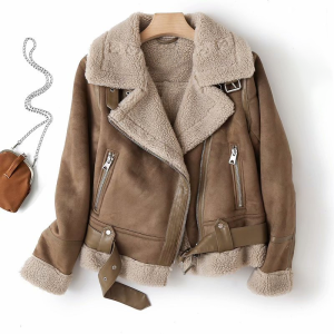 Stilla | Bomberjakke Af Sherpa Fleece
