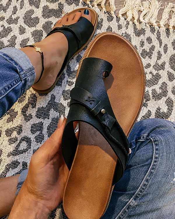 Stilla | Modische Damer Casual Slippers Med Lav Hæl