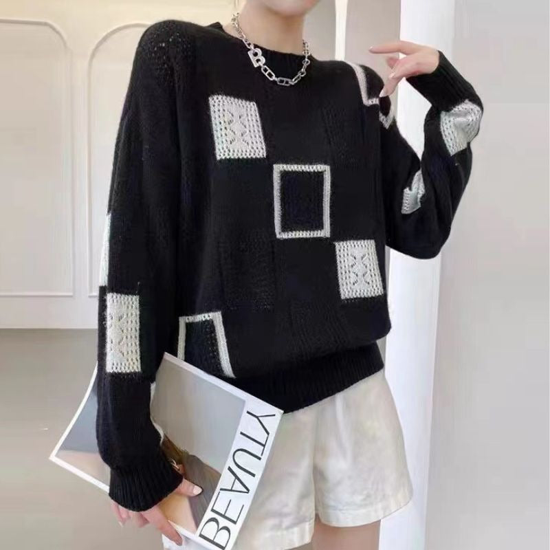 Stilla | Afslappet Geometrisk Pullover Udsalg