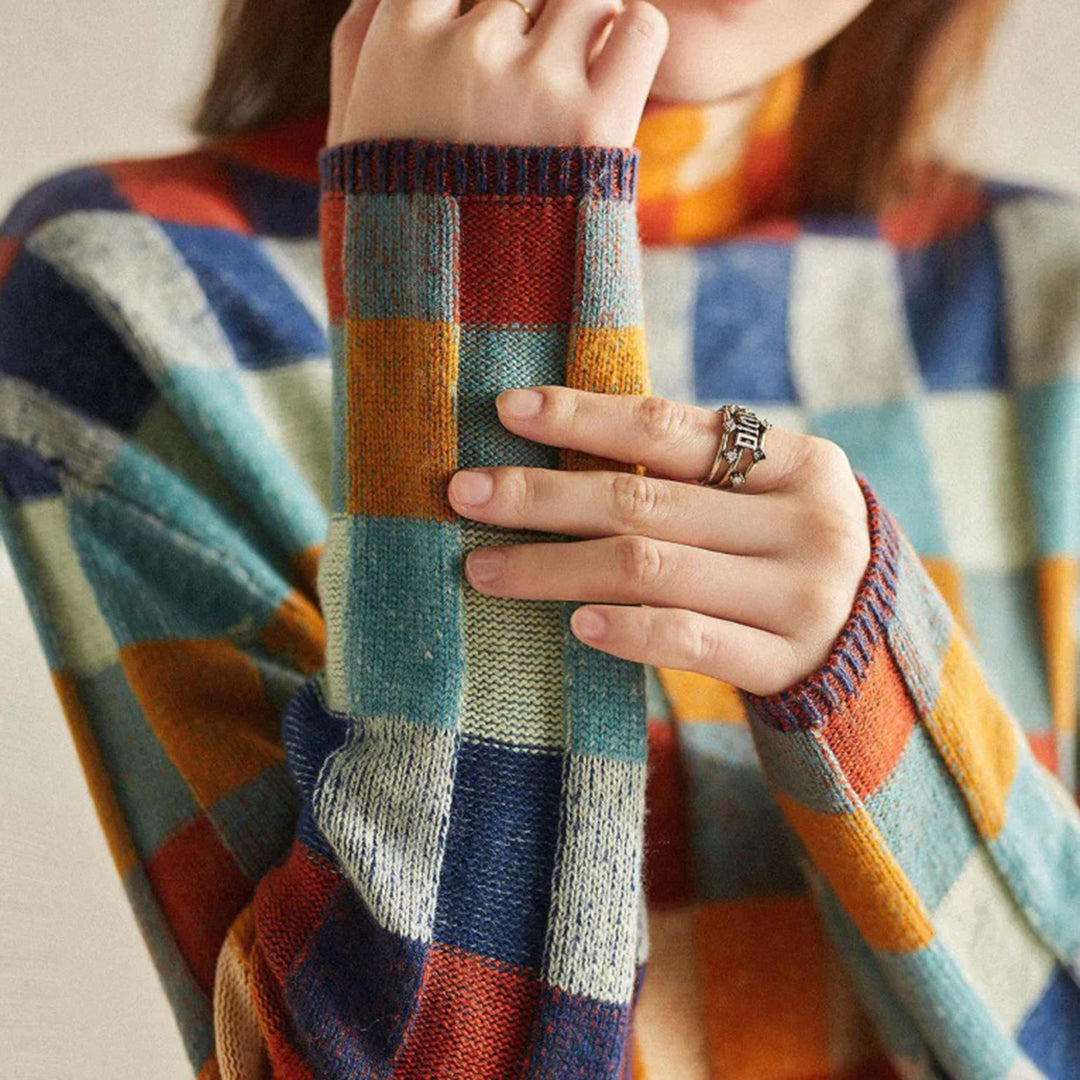 Stilla | Blød Og Farverig Pullover
