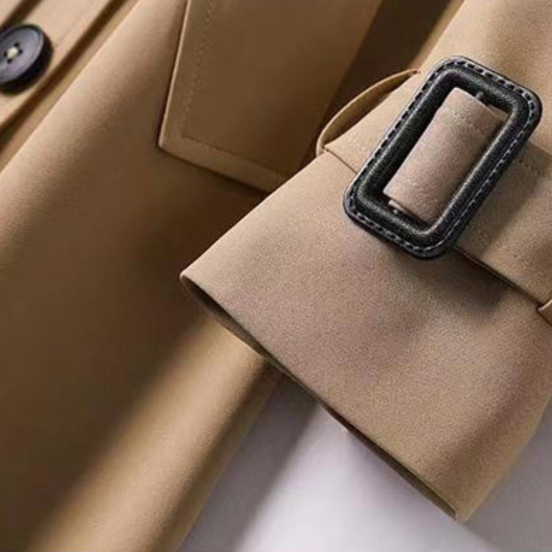 Stilla | Klassisk Elegant Dame Trenchcoat Mode