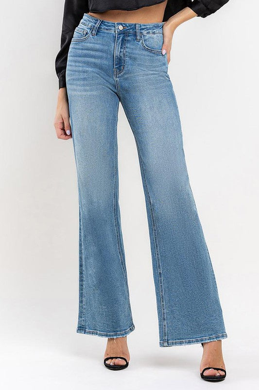 Stilla | Rise Wide Leg Jeans Udsalg