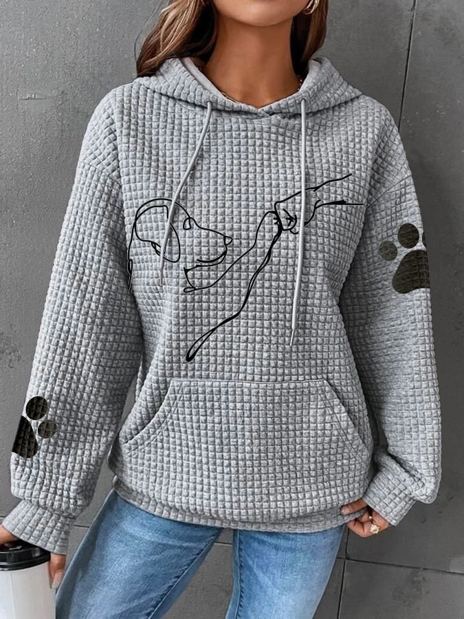 Stilla | Strik Hættepullover