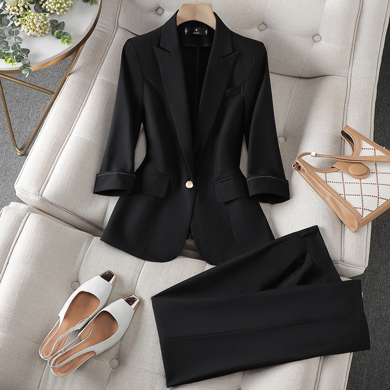 Stilla | Chic Kvinders Blazer & Bukser Sæt Online