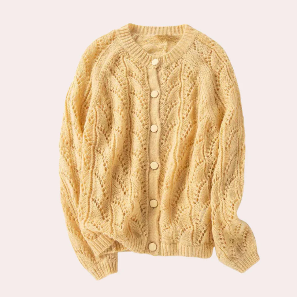 Stilla | Varm cardigan til damer i moderne design