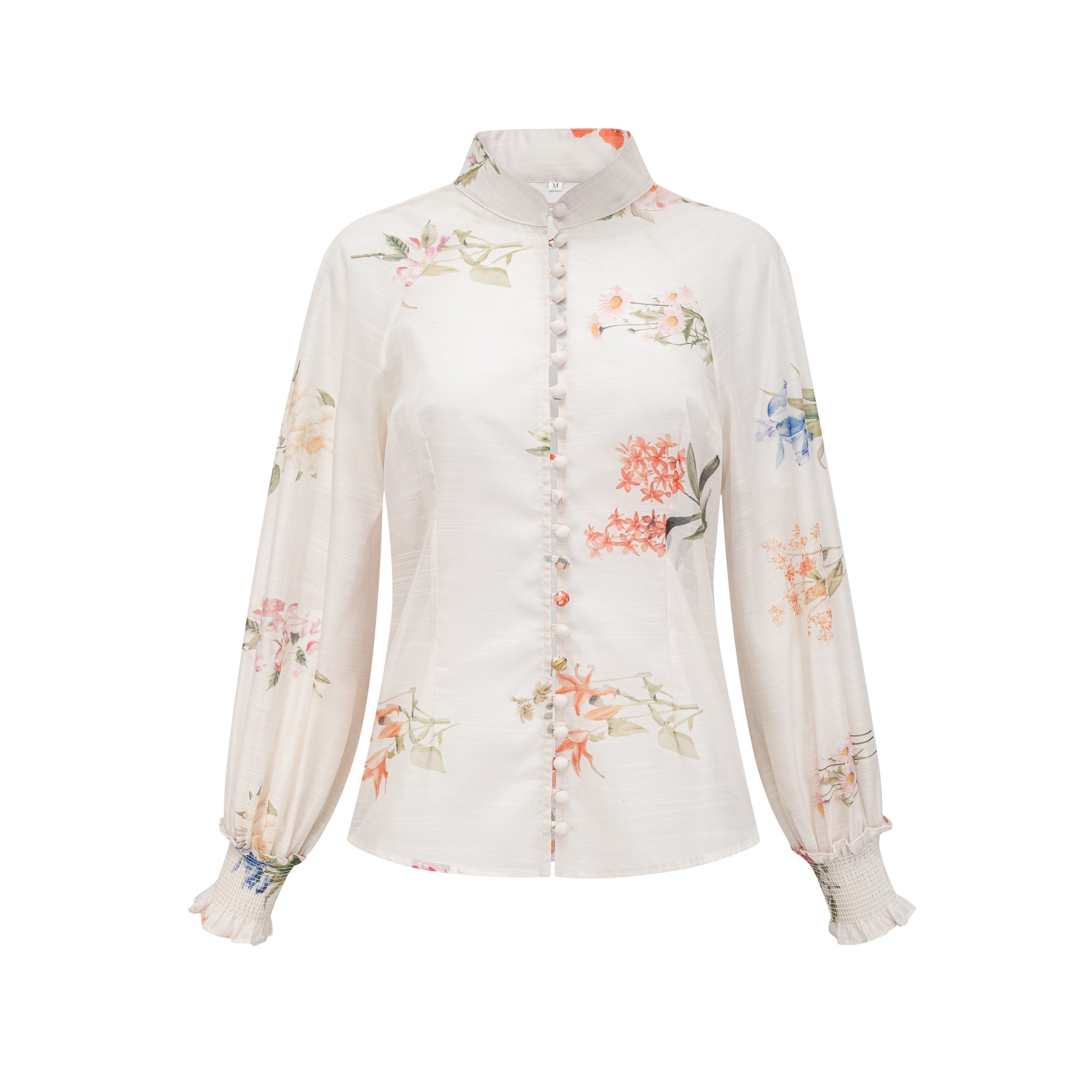 Stilla | Blomsterprint Top & Nederdel Matchende Sæt