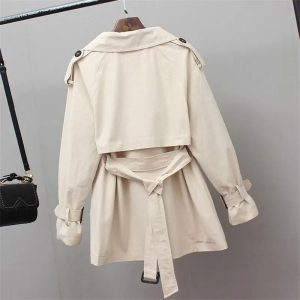 Stilla | Britisk Snit Slim Trenchcoat Mode