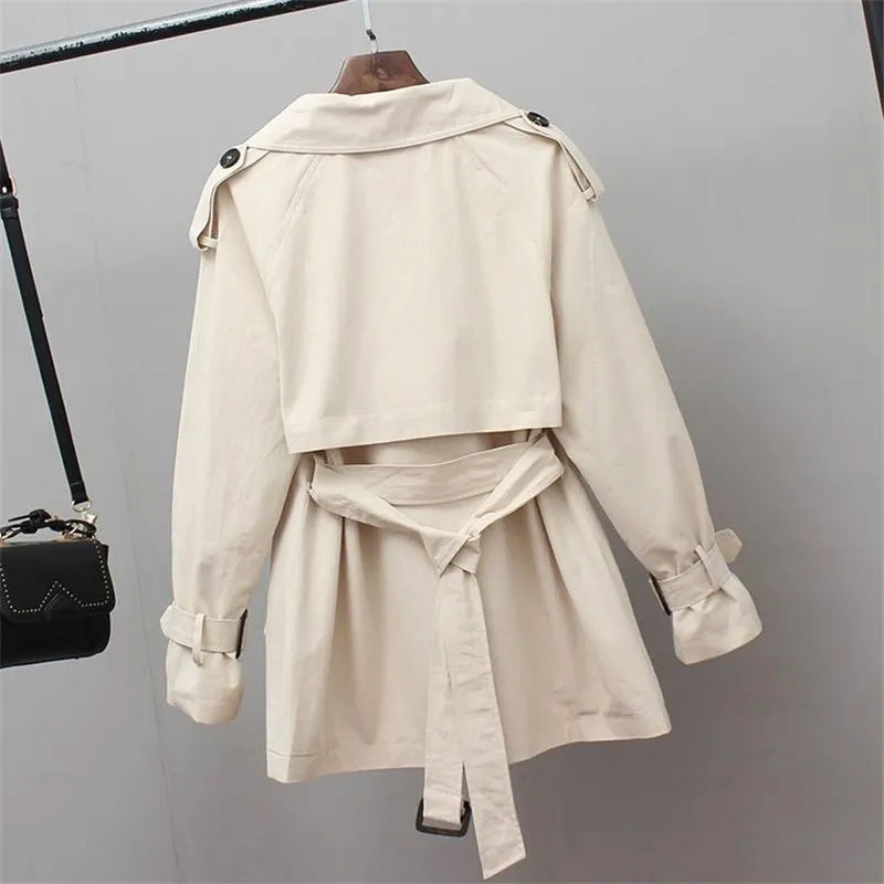 Stilla | Britisk Snit Slim Trenchcoat Mode