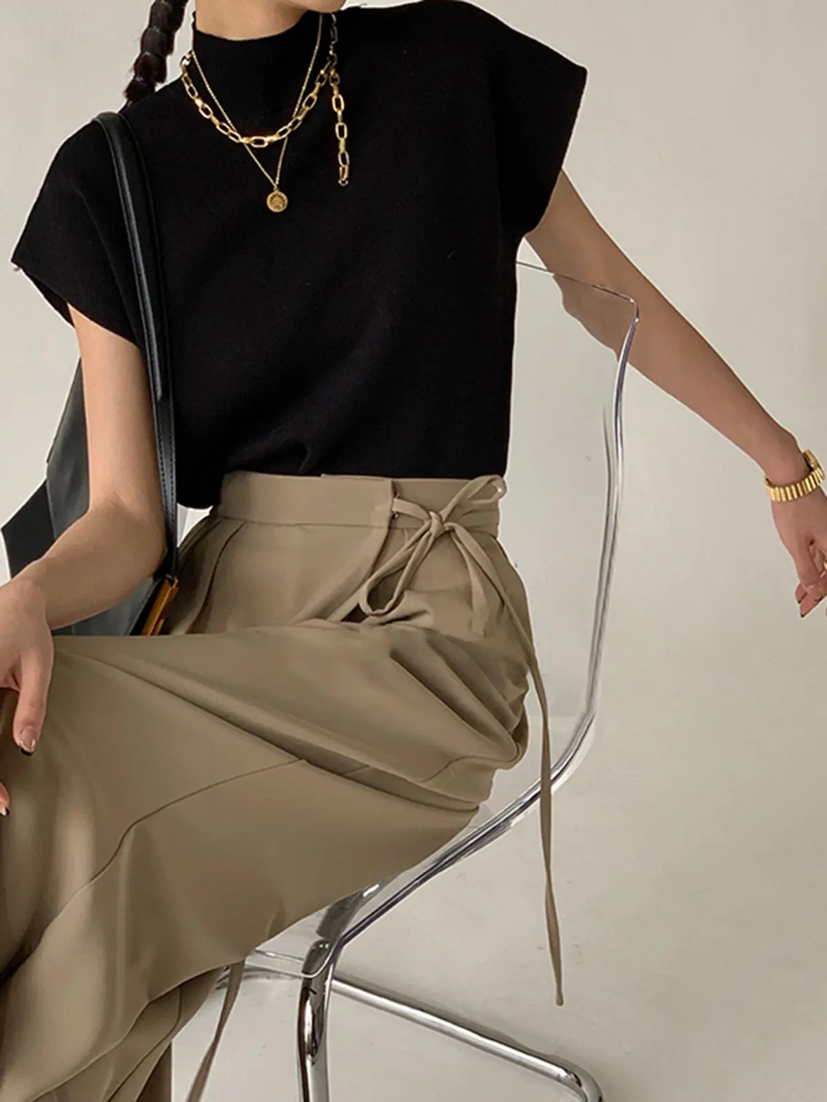 Stilla | Solid Pullover Sweater Vest