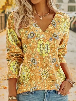 Stilla | Store Størrelser Boho Top Til Kvinder