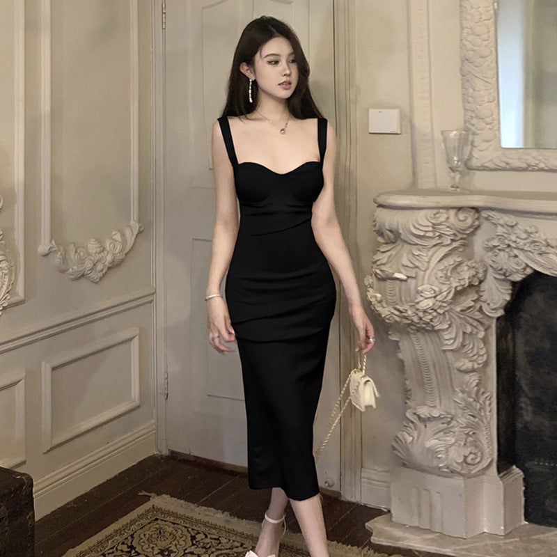 stilla-slids-kjole-fitted-back-slid-strap-dress_1.jpg Stilla | Slids-kjole Fitted Back Slid Strap Dress Rabat