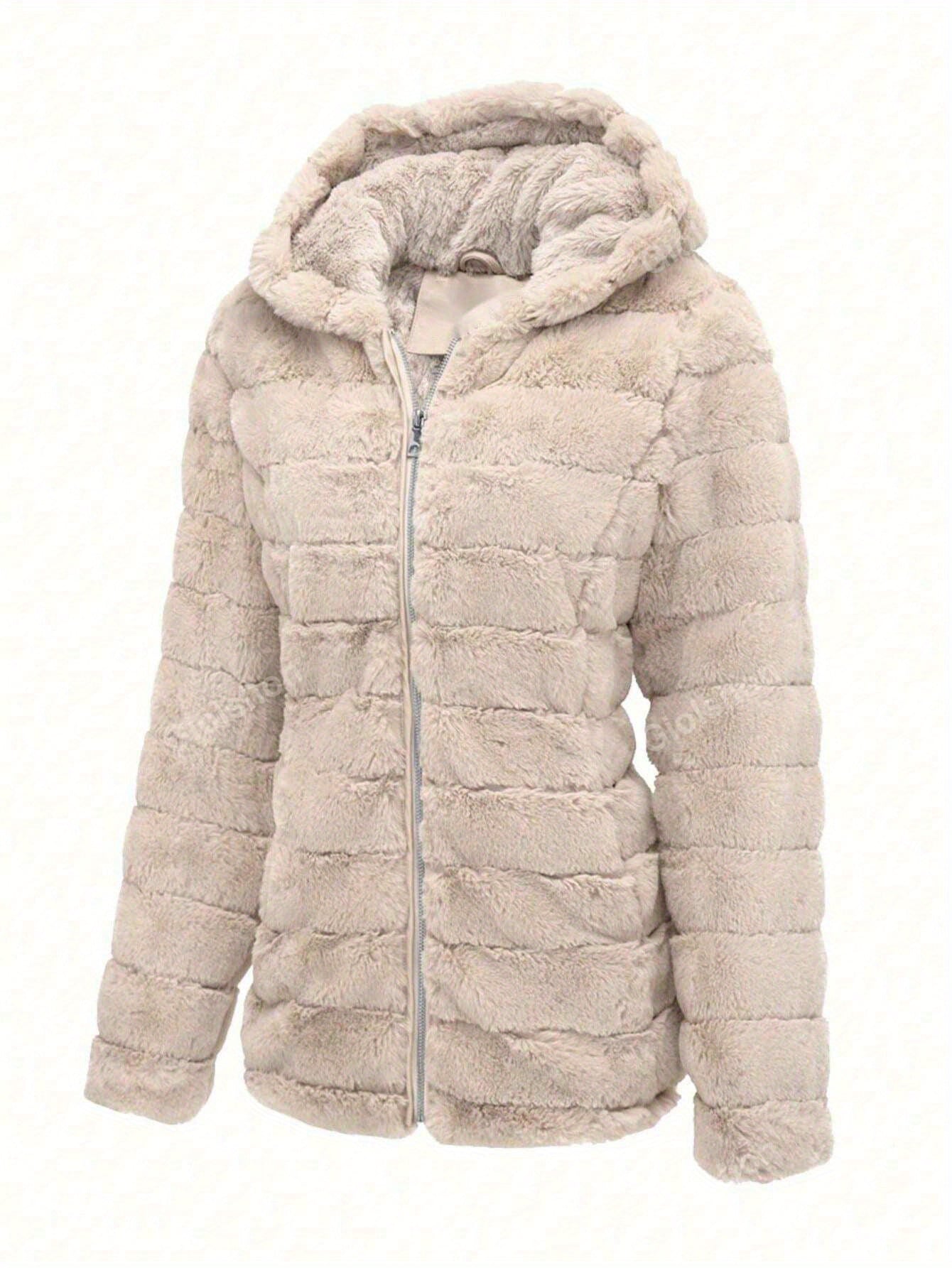Stilla | Stilig beige kvinders fleecejakke