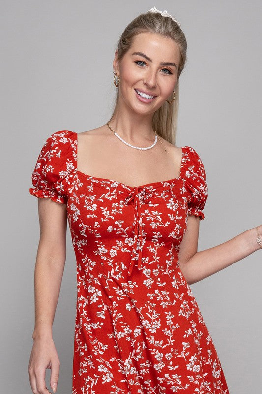 Stilla | Sweetheart Neck Dress Online salg