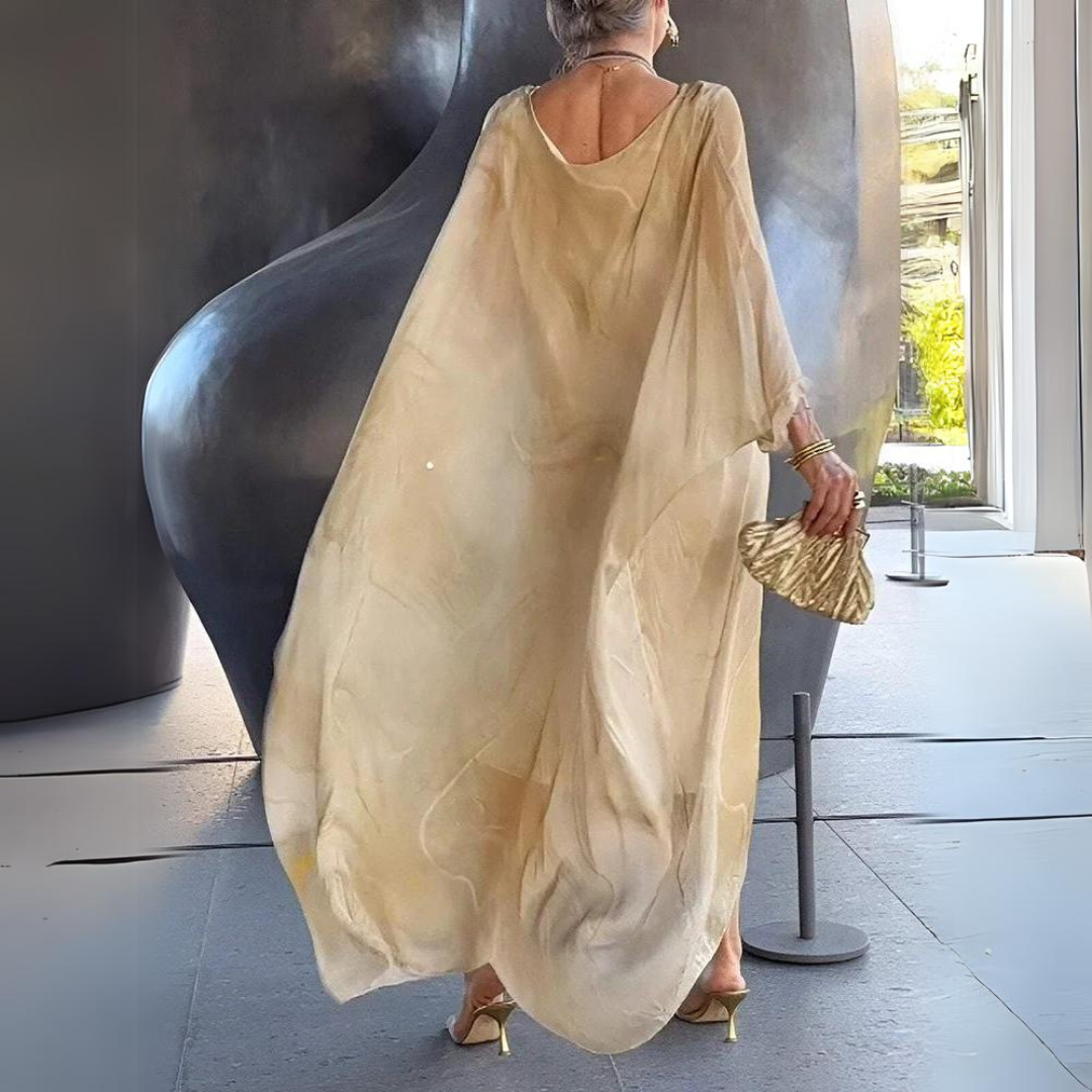 Stilla | Elegant Kjole Af Silke Musselin