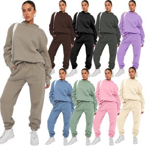 Stilla | Solid Color Hættetrøje Sæt