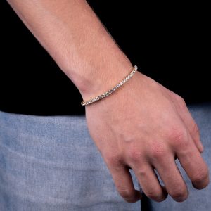 Stilla | Armbånd 3mm (guld)