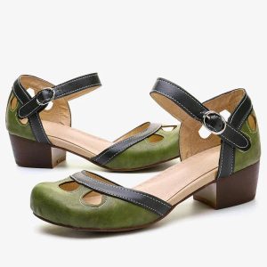 Stilla | Komfortable Sandaler med Lave Hæle
