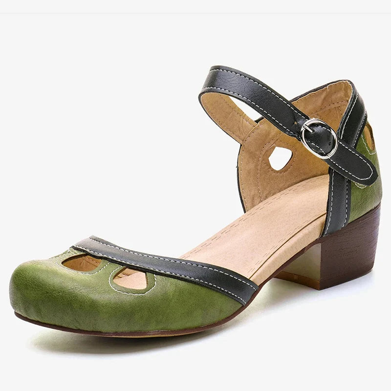 Stilla | Komfortable Sandaler med Lave Hæle