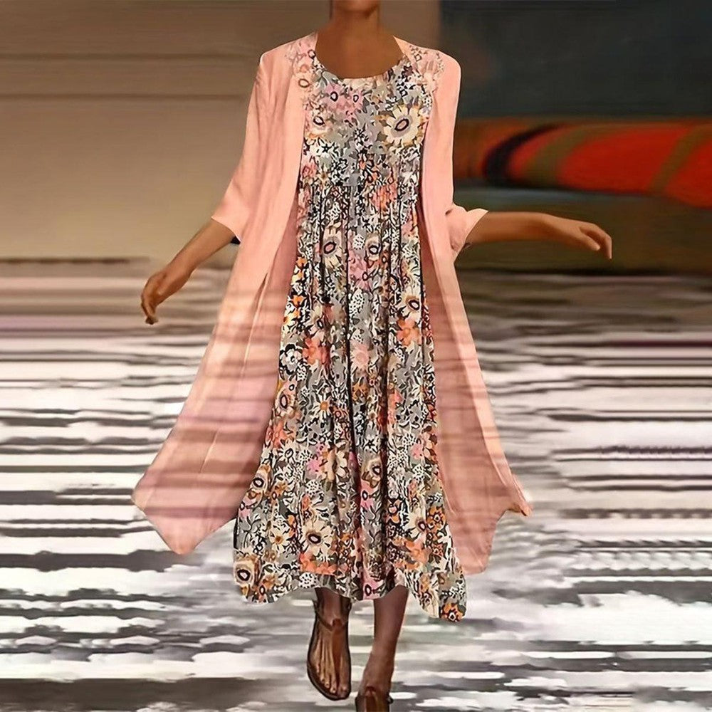 Stilla | Blomster Boho Kjole