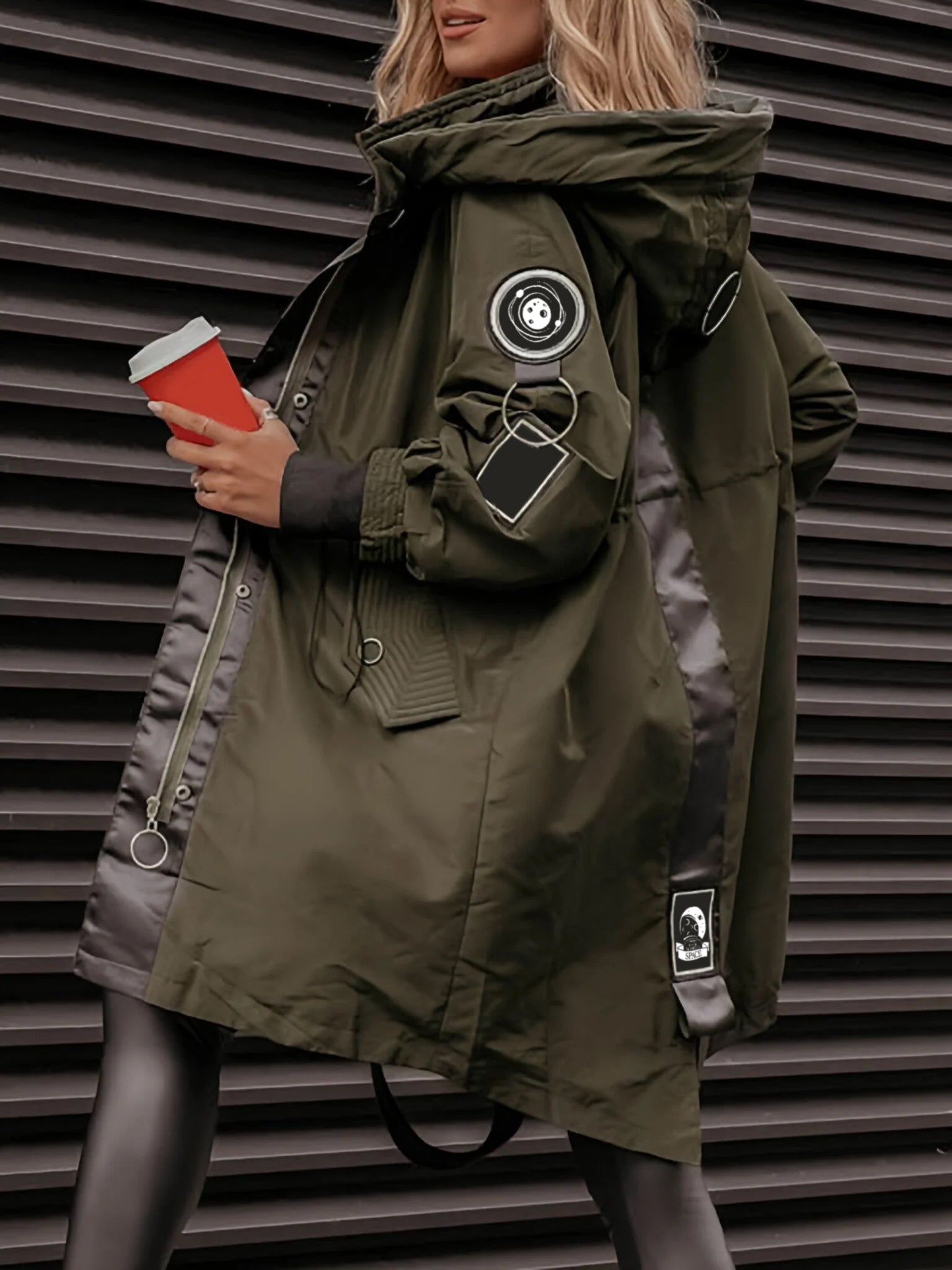 Stilla | Trendig Übergröße Jacke