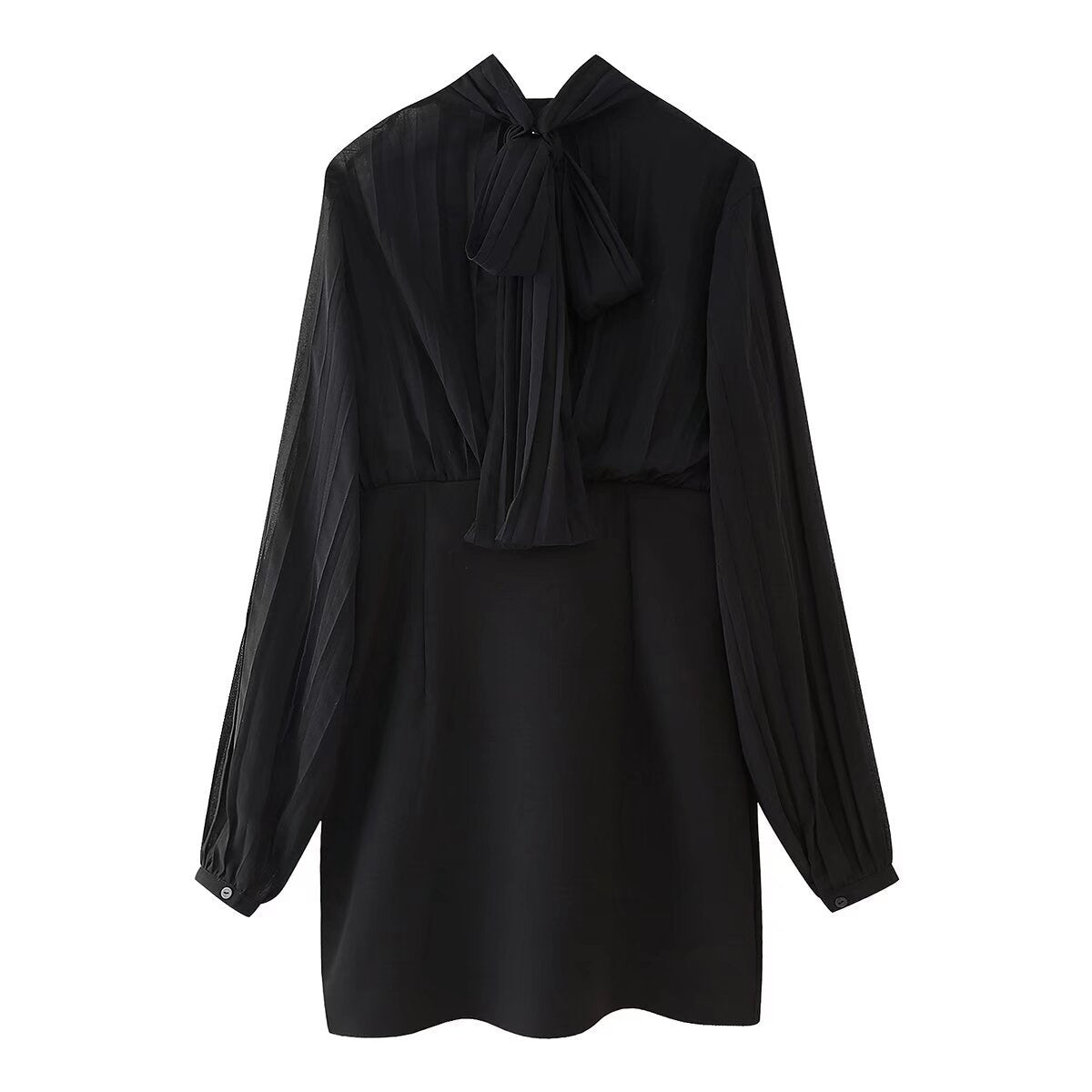 Stilla | Simple Pullover Mini Kjole Rabat
