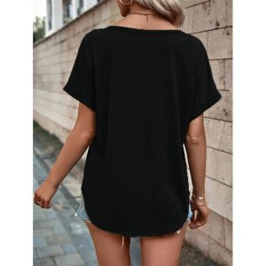 Stilla | Sommerbluse med knapdesign
