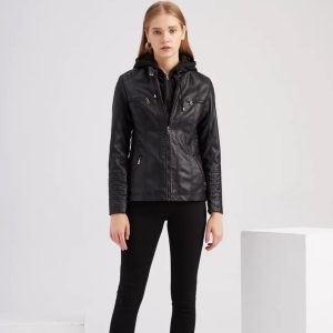 Stilla | Sporty Eco Læderjakke