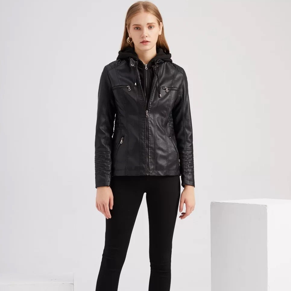 Stilla | Sporty Eco Læderjakke