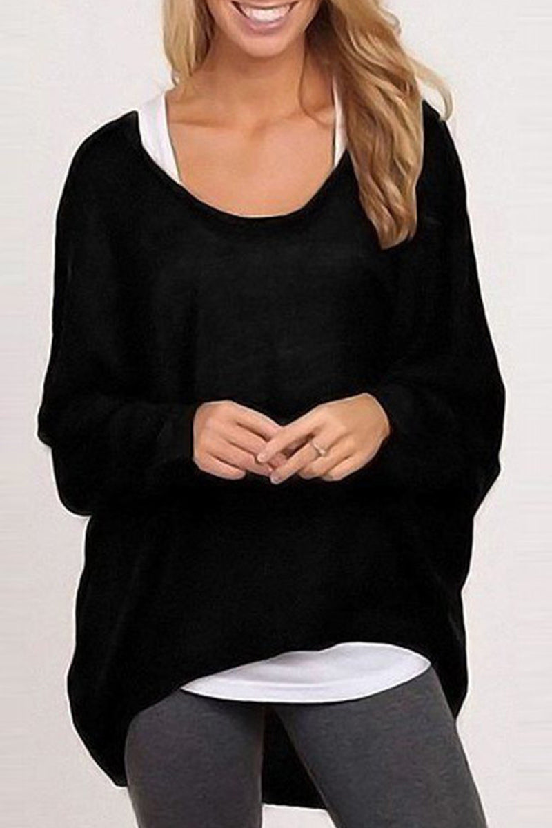 Stilla | Lette T-shirts Med Rund Halsudskæring Af Ensfarvet Patchwork