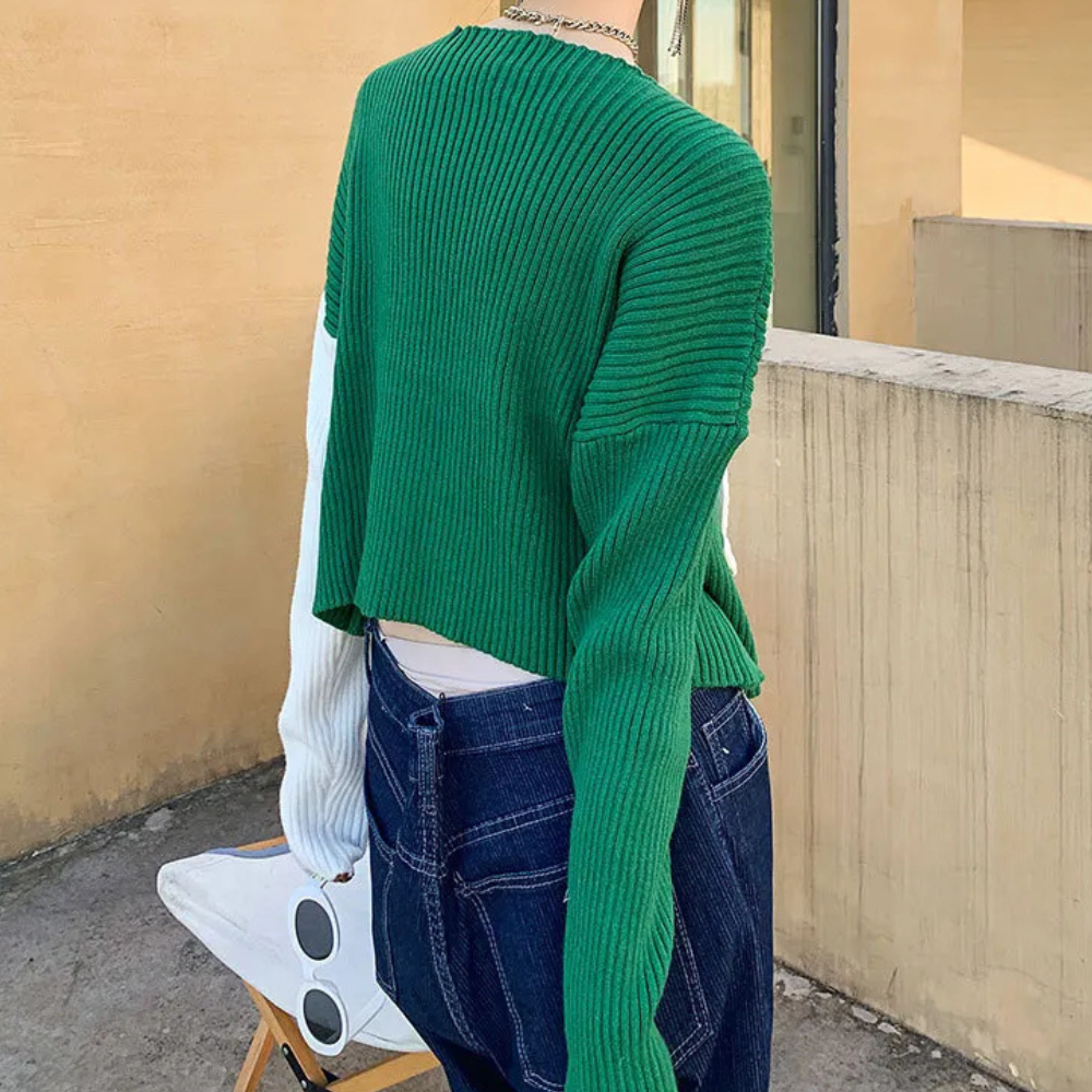 Stilla | Blomstret Sweater Med V-Udskæring Til Damer Levere