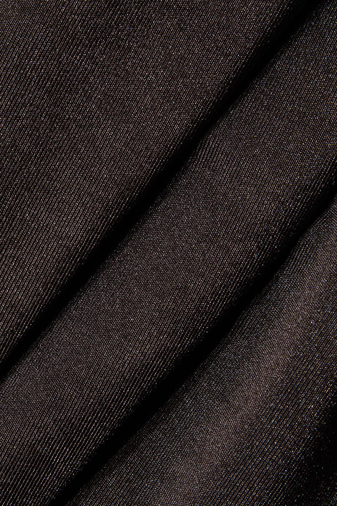 Stilla | Elegant High Neck Bodycon Minikjole Med Drapering
