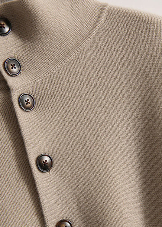 Stilla | Rullehals Sweater med Knappetalje