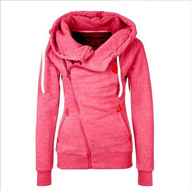 Stilla | Trendy Side Zip Drawstring Hættetrøje