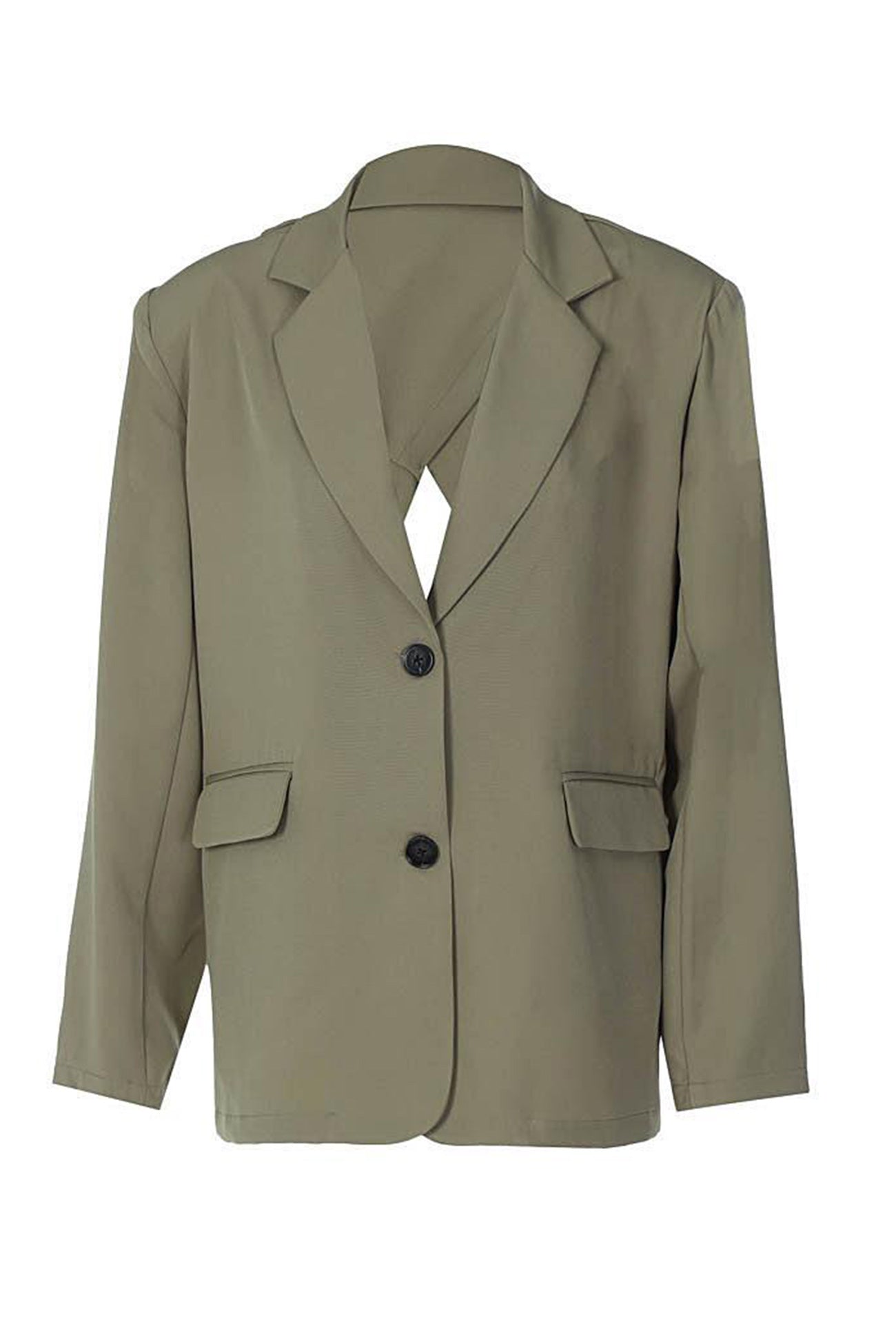Stilla | Blazer Rygfri Uni Med Slids