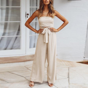 Stilla | Strapless Jumpsuit Afslappet Stil